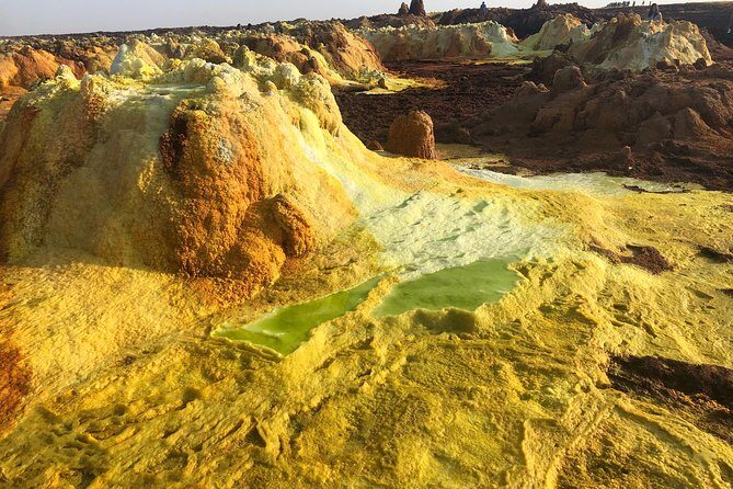 4-Day Tour: Tigray Churches & Danakil Depression Adventure. - Day 2: Erta Ale’s smoky mountain at the caldera, then Dallol salts