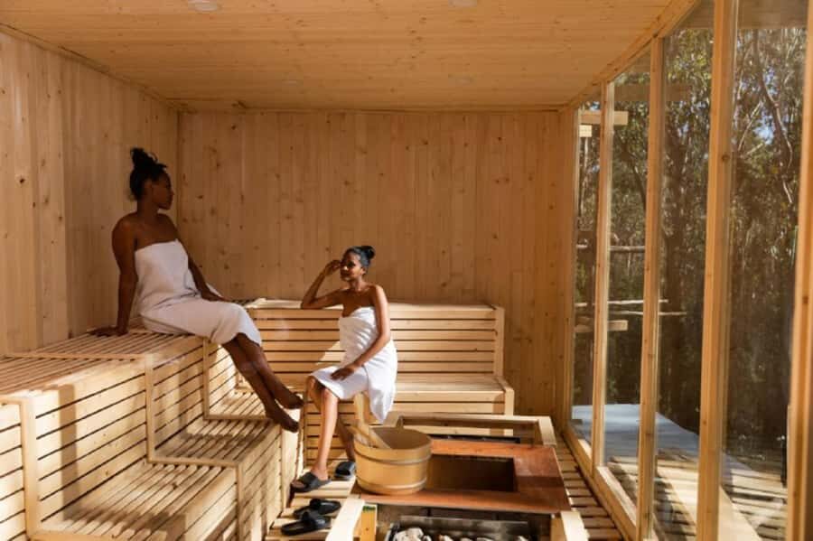 Addis Ababa ,Forest Spa Experience, massage and steam sunna - Steam sauna sunna: heat that’s meant to feel detox-y
