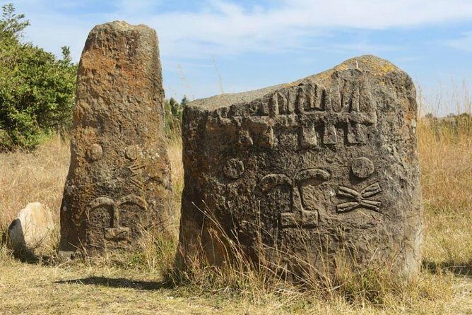 DAY TRIP TO THE UNESCO HERITAGE SITE TIYA & Melka Kunture - Tiya Stones (UNESCO): Ethiopia’s Stonehenge moment
