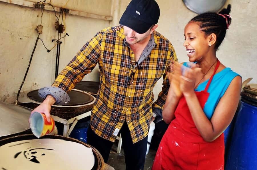 Ethiopian Culinary Tour - Market, Coffee Ceremony and More - Tomoca Coffee Shop Start: Italian-style meets Ethiopian arabica