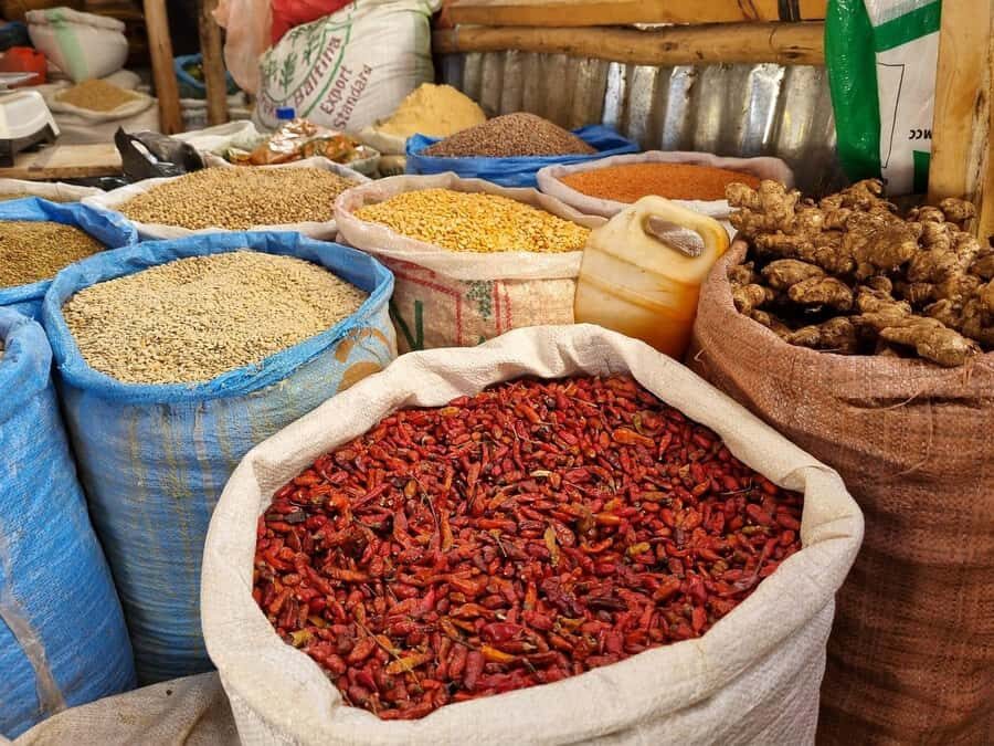Hidden treasures of Addis Ababa - full day city tour - Merkato from above: see Africa’s biggest market in one sweep