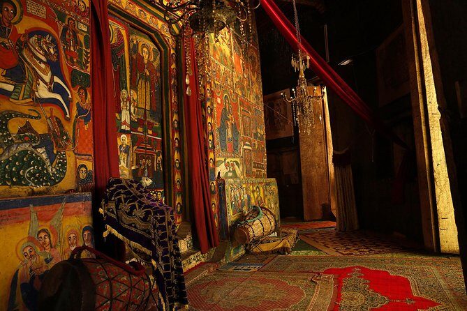 Northern Ethiopia Historic Route - Lake Tana: monastery islands, birds, and hippos on a boat