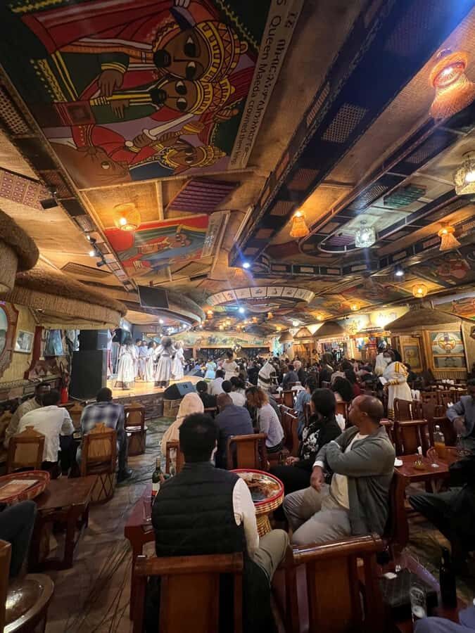 Yod Abyssinia Cultural Night: Dinner, Music, and Dance - Pickup in Addis Ababa and the Atmosphere Before the Show