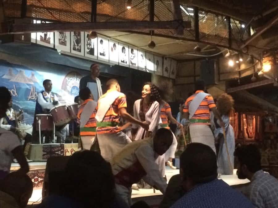 Yod Abyssinia Cultural Night: Dinner, Music, and Dance - Dance Show: energetic tribal moments and graceful routines